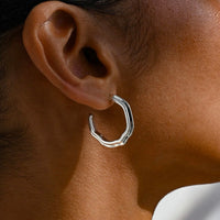 Linda Tahija - Contour Hoop Earrings