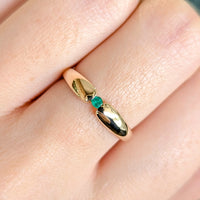 Emerald Gold Ring