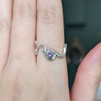 Kirra-Lea -  Sterling Silver Grape Vine Ring
