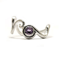 Kirra-Lea -  Sterling Silver Grape Vine Ring