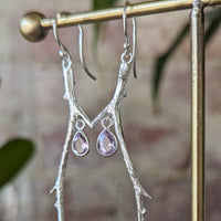 Kirra-Lea - Coastal tea tree twigs hook earrings