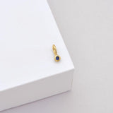 Linda Tahija - Tiny Gemstone Charm 9ct Gold