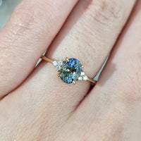 Second Empire Saltwater Ring - Sapphire