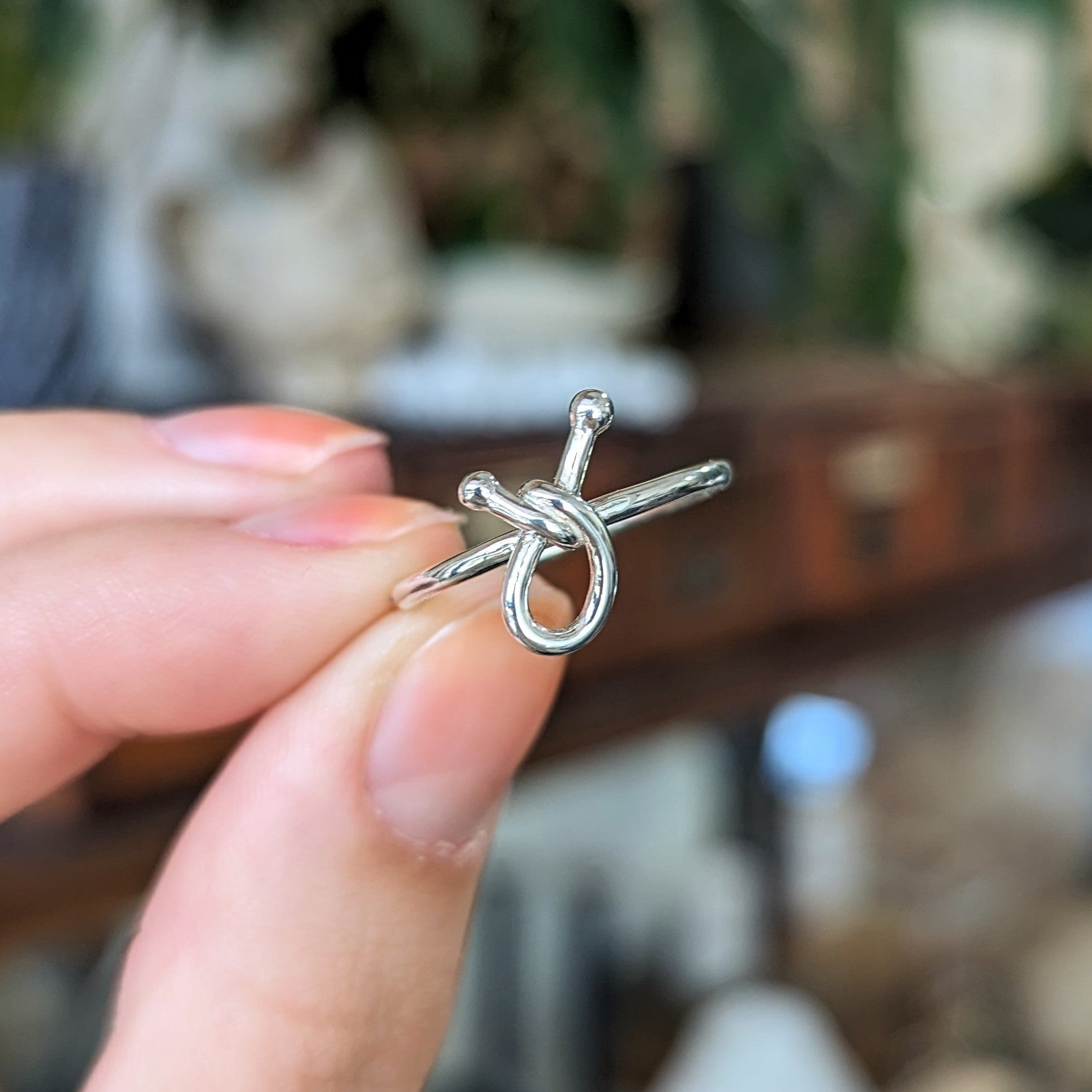Sterling Silver Knot Ring