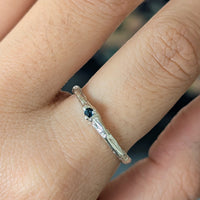 Kirra-Lea - Angel Hair Vine Ring with Topaz