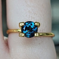 1.22ct Sapphire - Australian Blue Parti