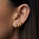 Linda Tahija - Solar Huggie Earrings