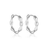 Linda Tahija - Organica Huggie Earrings