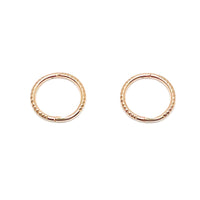 Sleepers - 9ct Gold Twist 8mm