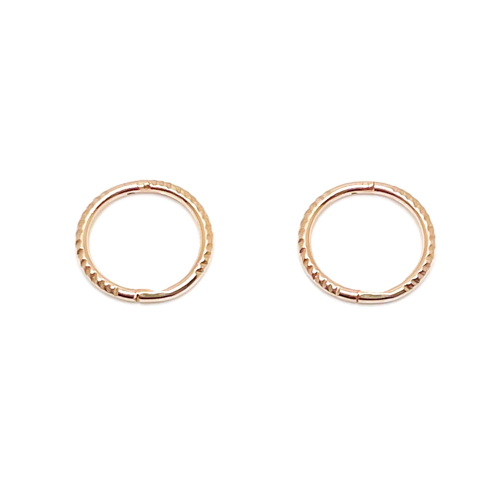 Sleepers - 9ct Gold Twist 8mm