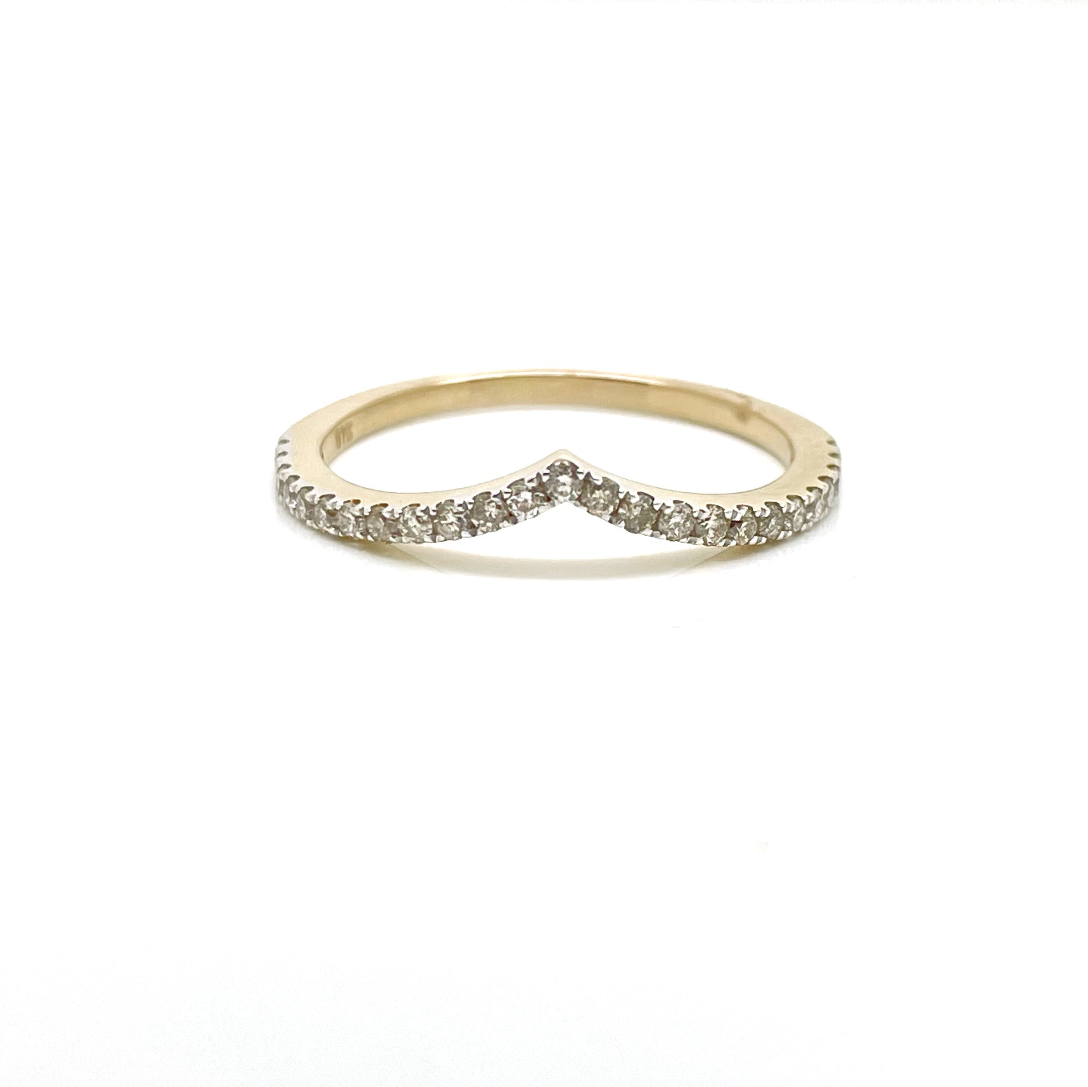 Diamond Point Ring