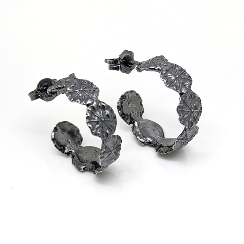 Manuela Igreja - Poppy Pod Hoops Oxidised