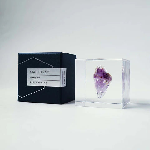 Sola Cube - Amethyst