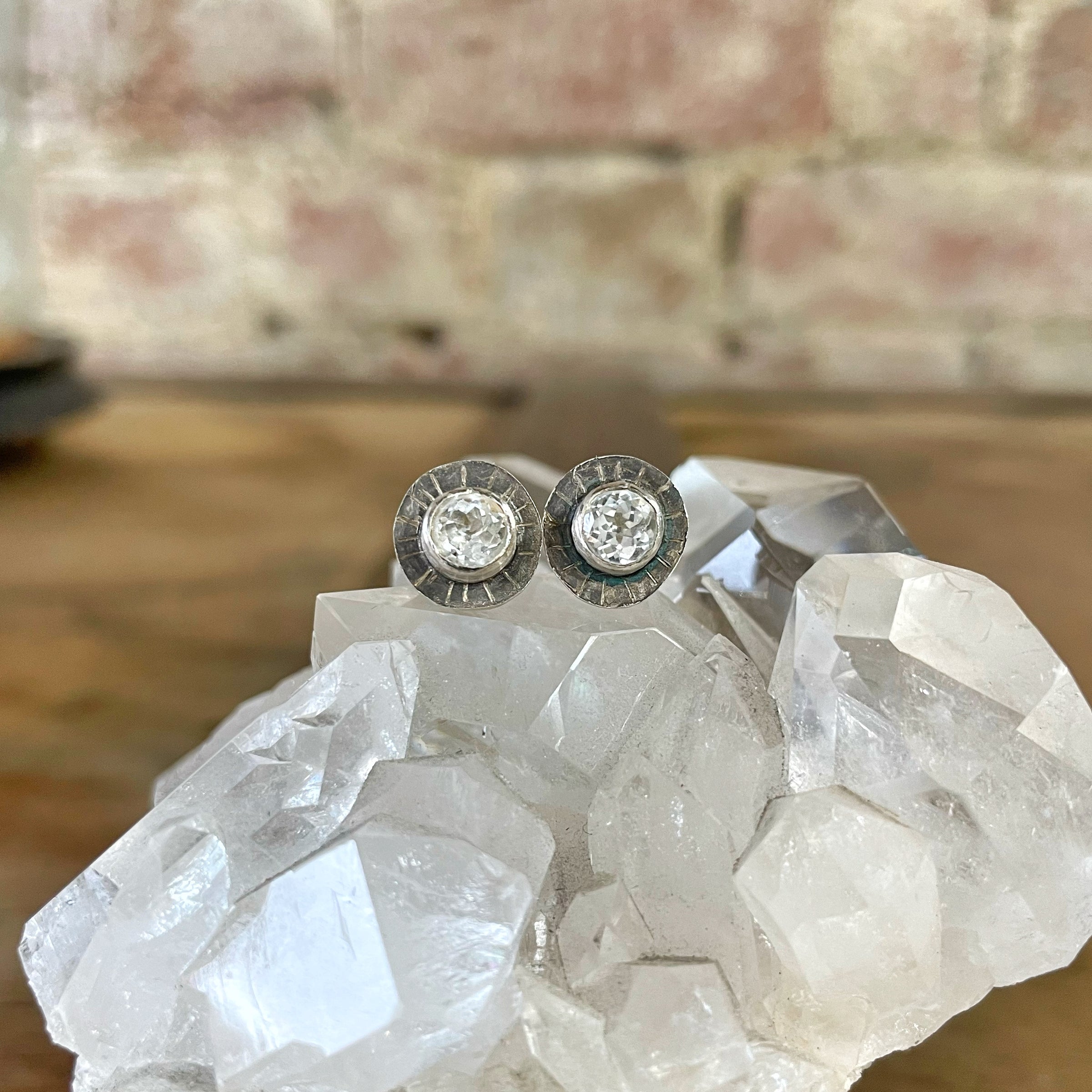 Page Jewellery Topaz Studs