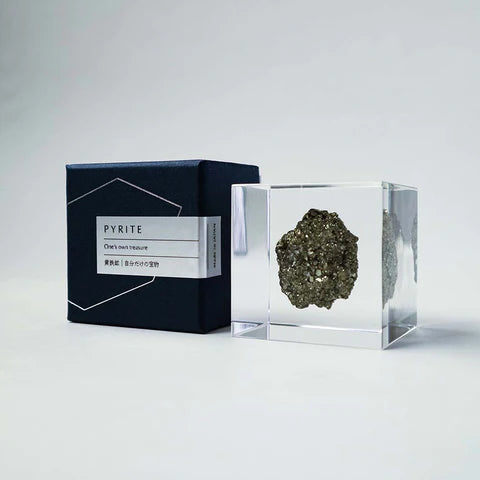Sola Cube - Pyrite