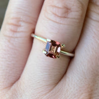 Tourmaline - Padparadscha colour