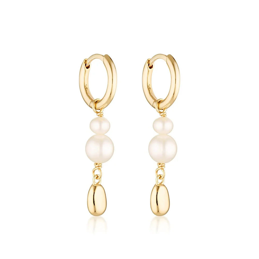 Linda Tahija - Brook Pearl Huggie