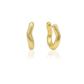 Linda Tahija - Curve Huggie Earrings