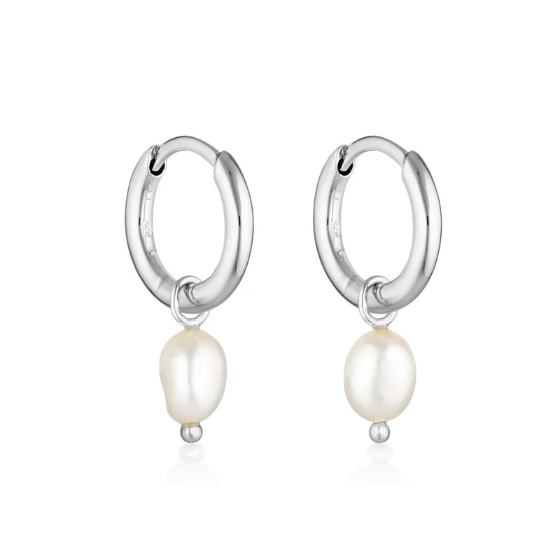 Linda Tahija - Baroque Pearl Classic Huggie Earrings