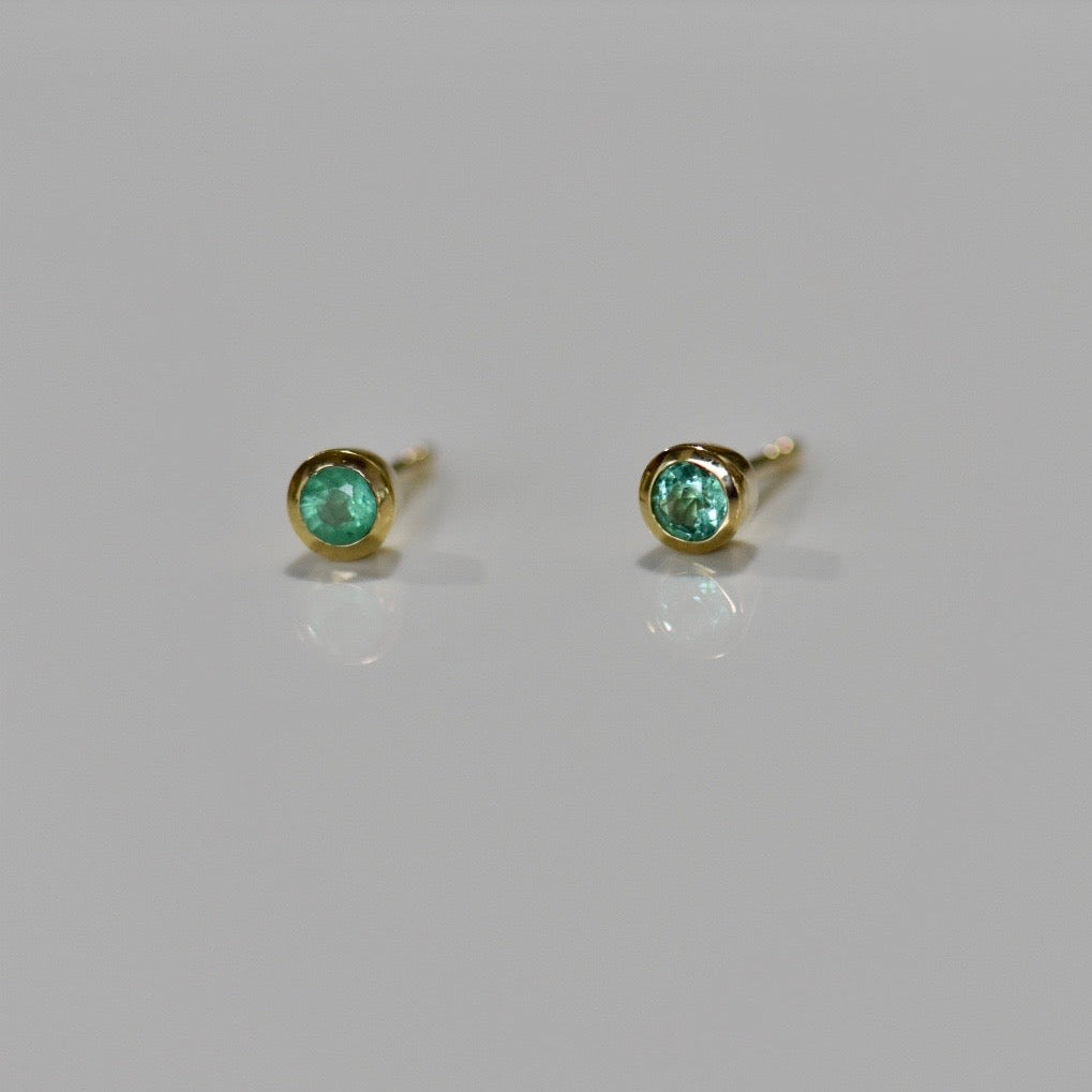 Emerald Studs