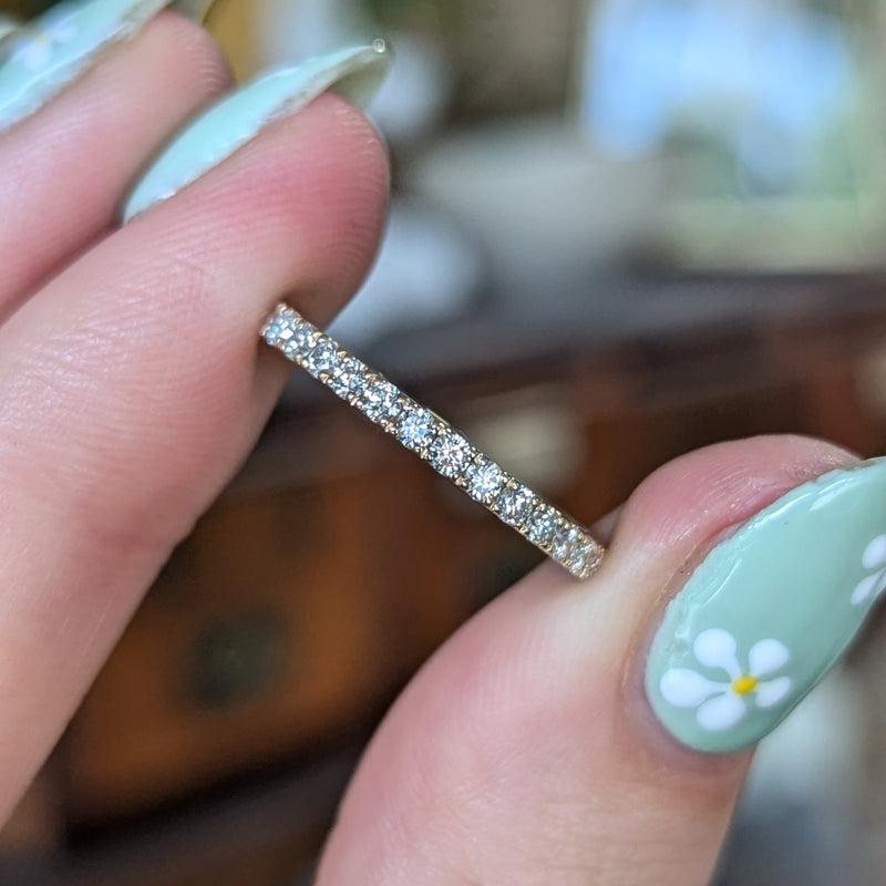 Diamond Microclaw Band