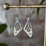 Kirra-Lea - Butterfly wing and bezel set labradorite