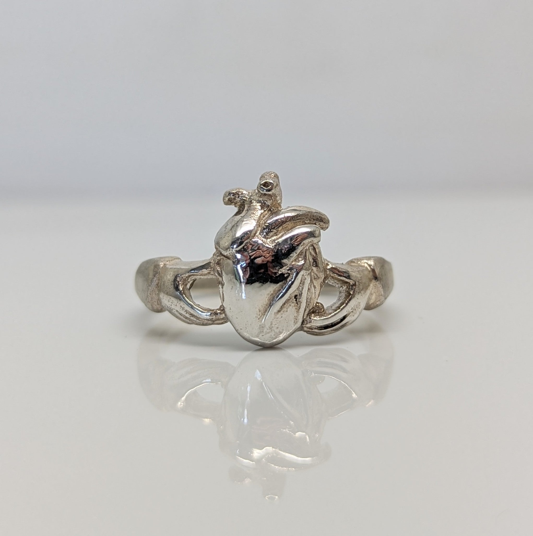 ANT HAT - Anatomical Heart Claddagh Ring