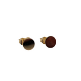 Flat Studs - 9ct Yellow Gold