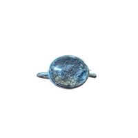 Oval Tourmalinated Quartz Ring
