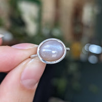 Oval Moonstone Ring