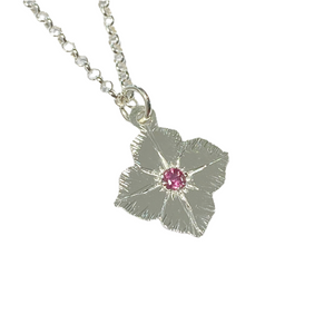 Page Jewellery Pink Spinel Hydrangea Pendant