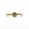 Beaded Diamond Ring