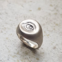 ANT HAT - Not-So-Evil Eye Signet Ring