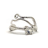 Kirra-Lea -  Sterling Silver Grape Vine Ring Moonstone