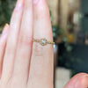 Beaded Diamond Ring