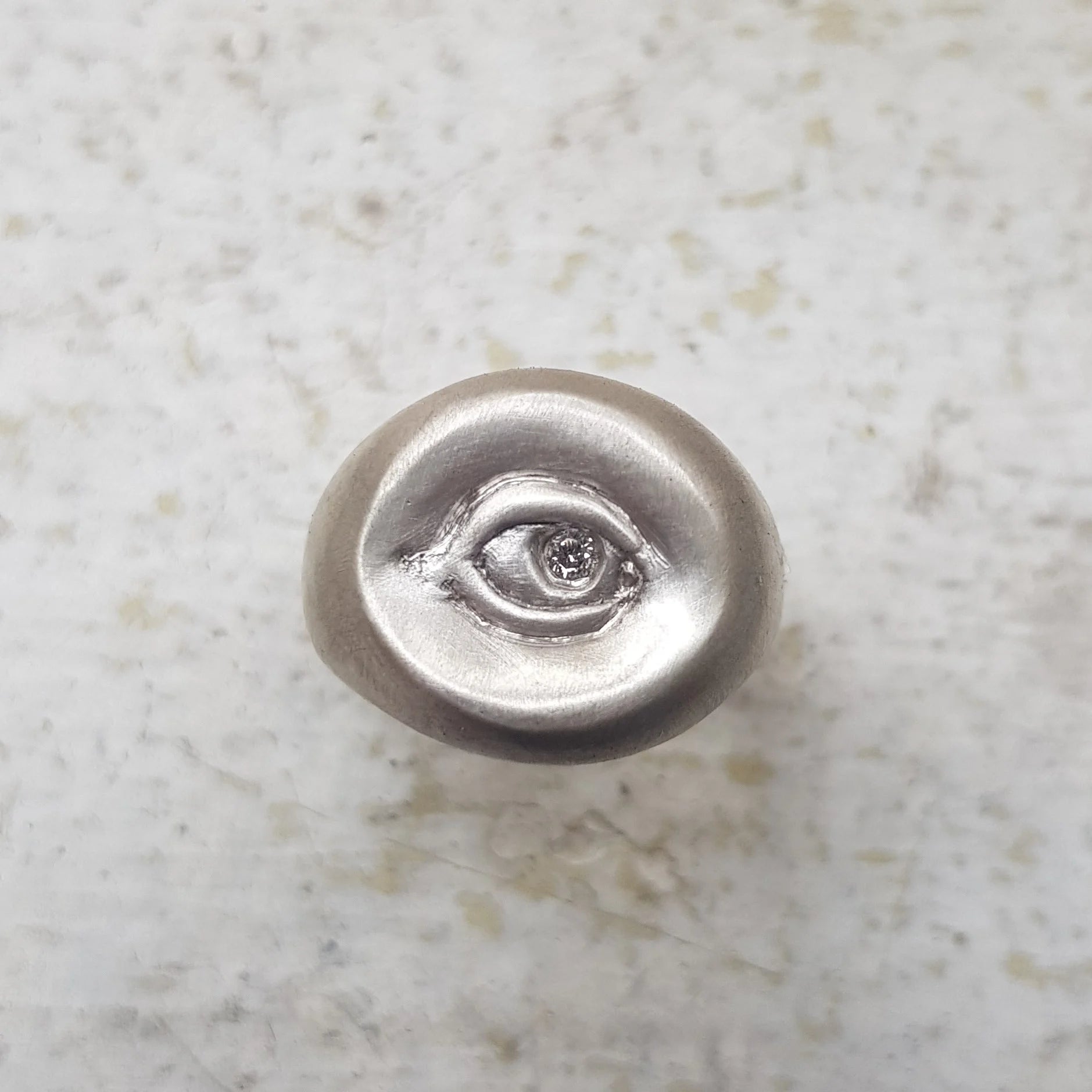ANT HAT - Not-So-Evil Eye Signet Ring