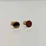 Flat Studs - 9ct Yellow Gold