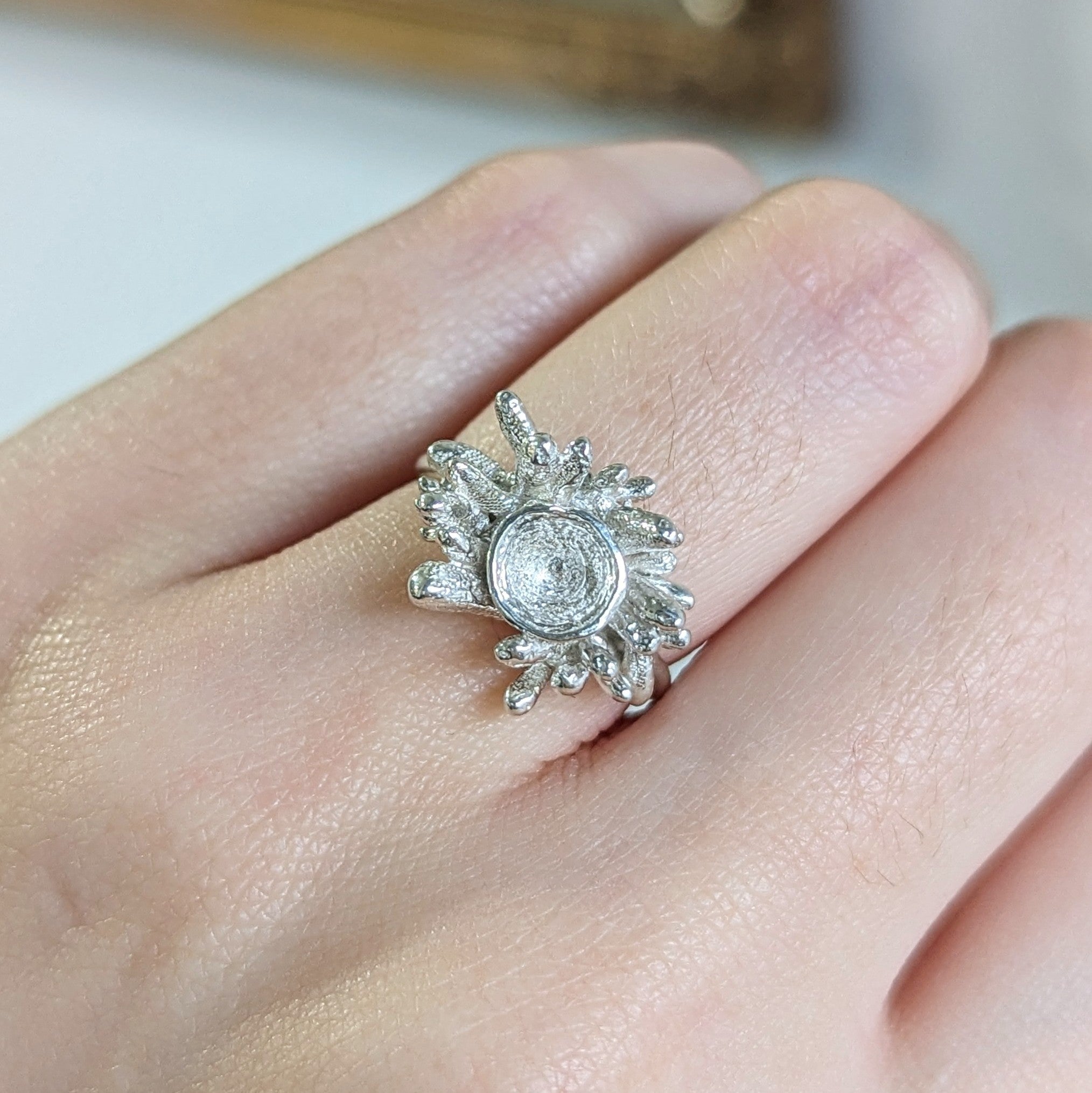 Manuela Igreja - Yellow Gum Succulent Ring