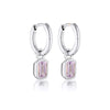 Linda Tahija - Gemme Huggie Earrings Sterling Silver