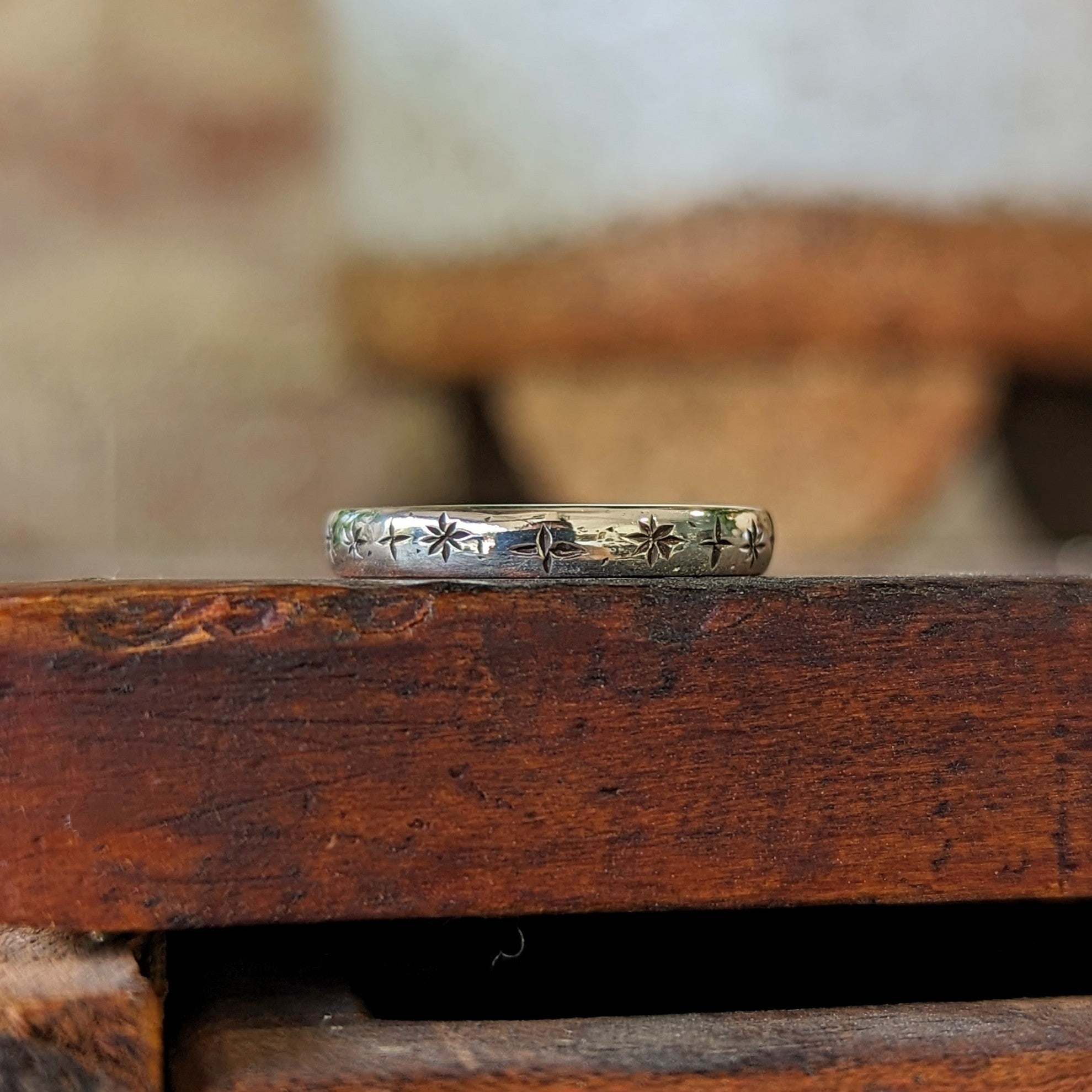 Sterling Silver Asta Star Ring