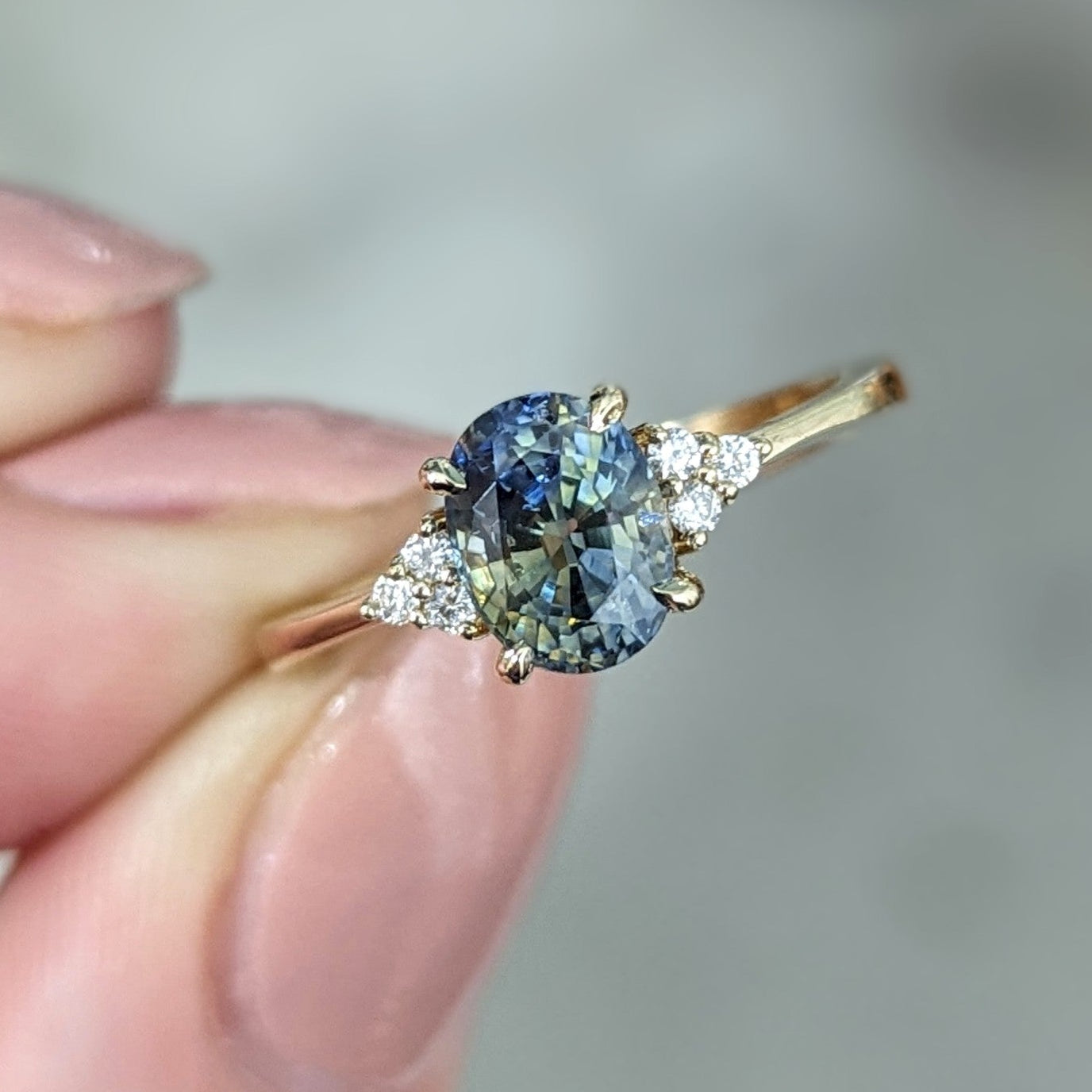 Second Empire Saltwater Ring - Sapphire