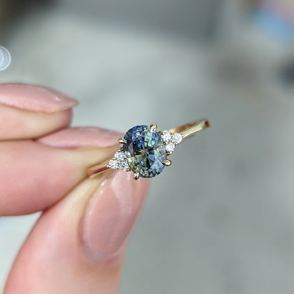 Second Empire Saltwater Ring - Sapphire
