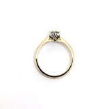 Second Empire Six Claw Solitaire Ring - Round Diamond