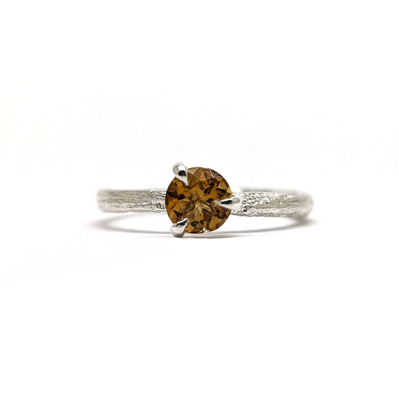 Kirra-Lea -  Sterling Silver angel hair vine twig ring