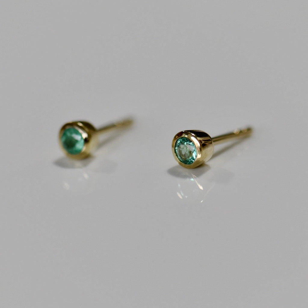 Emerald Studs