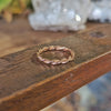 Rose Gold Rope Ring