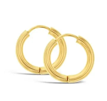 Huggies 10mm 9ct Yellow Gold