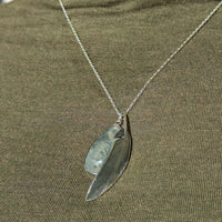 Kirra-Lea - Dendric Quartz and Feather Pendant