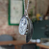 Kirra-Lea - Dendric Quartz and Feather Pendant