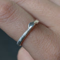 Kirra-Lea - Angel Hair Vine Single Leaf Ring
